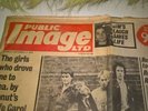 PUBLIC IMAGE LTD PUBLIC IMAGE NEWSPAPER SLEEVE  VIRGIN VS228 7