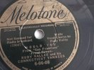Rudy Vallee - 78rpm single 10-inch – Melotone #6-06-08 Would You