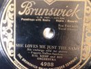 HOT DANCE HAL KEMP (Purvis ) Brunswick 4988 She Loves me Just the same (HOT HOT