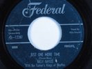 R&B Rocker 45 BILLY GAYLES Just One More Time FEDERAL HEAR