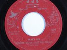 R&B Rocker 45 MONTY OLIVE AND HIS PIANO Mary Lee JJ'S HEAR