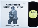 MISSISSIPPI JOHN HURT Avalon Blues Vol 2 HERITAGE LP VG+ uk