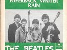 THE BEATLES 45 PAPERBACK WRITER+PS SWEDEN RARE EXCELLENT