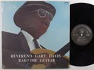 REVEREND GARY DAVIS Ragtime Guitar KICKING MULE LP VG+/VG++ SHRINK
