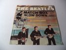 THE BEATLES--RARE PICTURE SLEEVE  (MATCHBOX/SLOW DOWN)--PS- HTF W/ 45  VG+