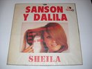 SHEILA - SANSON Y DALILA  LP COLOMBIA RARE