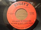 Obscure NC soul black gospel 45 Voices of Faith Gospel Singers Hailey's LISTEN