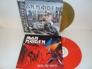 IRON MAIDEN AMOLAD IN HOLLAND GOLD 2LP + METAL FOR MANTIS RED LP JAPAN EDITION