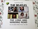 The Beatles-The Long & Winding Road/For You Blue-Picture Sleeve Only-NM