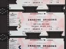 3 PLACES CONCERT IMAGINE DRAGONS PARIS  03/04/18 Carré OR Gradin O R 16 P101112