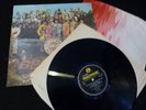 THE BEATLES :SGT PEPPER:UK 1ST MONO PMC 7027:1967:-1 / -1: + WAVY INNER: VG+/EX