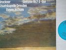 BRUCKNER Symphonie 7 Jochum SK Dresden 2 LP 1st  Ed. Eterna 827537/538 NM