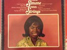 NINA SIMONE -  NINA SIMONE WITH STRINGS LP 1966 1ST PRESS EX/EX CP496
