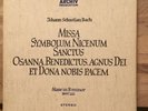 Bach Mass In B Minor Archiv Production BWV 232 Import Box Set