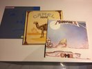 Camel x3 LP's - Madness / Single Factor / Mirage - Passport Records - NM/NM