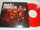 IRON MAIDEN NO SLEEP FOR THE BEAST RED VINYL LP JAPAN LIVE 1980
