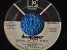 ORIGINAL 45RPM RECORD BY THE STOOGES-DOWN ON THE STREET / I FEEL ALRIGHT