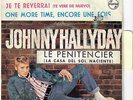 JOHNNY HALLYDAY Le pénitencier 1965 Rare EP Espagnol Philips Languette