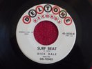DICK DALE & HIS DEL-TONES Surf Beat / Peppermint Man 45 rpm Deltone 1962 NM