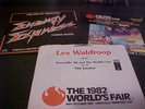 3 1982 World's Fair Knoxville 45 Energy Express Theme Les Waldroop Ransom