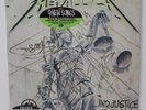 Metallica SIGNED PROMO And Justice For All Elektra 12