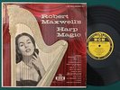 ROBERT MAXWELL Harp Magic LP '55 MGM E3171 CHEESECAKE COVER Rare VG++/NM