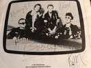 the VIBRATORS RARE PUNK SIGNED BY ALL OF THE BAND SLF ON FLIP SIDE