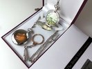 The Smiths Morrissey Signed Pocket Watch & Microphone Keychain Keyring Box Set