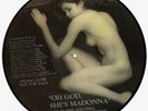 MADONNA - OH GOD SHE'S MADONNA - PICTURE DISC VINYL LP LIVE AID 1985 PIC