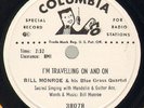minty PROMO  BILL MONROE & BLUE GRASS BOYS 78 Col. 38078 