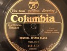 Columbia 14318D Will Day CENTRAL AVENUE BLUES 1928  78rpm New Orleans 1928 E/EE-