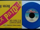 Sex Pistols- My Way, Blue Repro. Punk Clash Damned