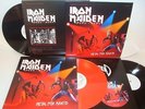 IRON MAIDEN METAL FOR MANTIS FULL SET + TEST PRESSING VINYL LP JAPAN LIVE 1980