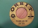 KENNY BAKER 45, I'M GONNA LOVE YOU, GOODBYE LITTLE STAR, ORBIT LABEL, ROCKABILLY