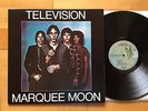 TELEVISION Marquee Moon LP 1ST GERMAN PRESS 1977