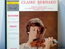CLAIRE BERNARD / KHATCHATURIAN & PROKOFIEV Violin ctos / PHILIPS STEREO ED1 / EX