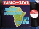 John Coltrane/Afro Blue Impressions/PROMO Double LP/Pablo Live 2620 101/MINT-