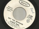 GARAGE PSYCH FUZZ-  CYRUS ERIE -  GET THE MESSAGE / SPARROW  -HEAR -1968 DJ EPIC