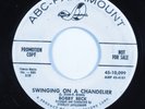 R&B Popcorn Soul 45 BOBBY BECK Swinging On A Chandelier ABC-PARAMOUNT promo HEAR