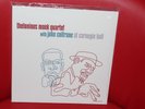 THELONIOUS MONK WITH JOHN COLTRANE at Carnegie Hall OOP Mosiac Records Sealed