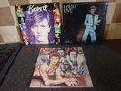 3 DAVID BOWIE LP'S BEST OF BOWIE, DAVID LIVE, DIAMOND DOGS VG++