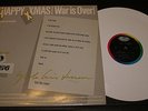 John Lennon Yoko Ono Happy Xmas War Is Over LP White Album Record Christmas Rare