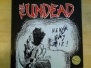 THE UNDEAD Never Say Die LP Rebel Records SIGNED Bobby Steele Misfits Steve Zing