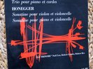 Ravel Trio / Honegger Sonatas - 