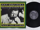 ZOOT SIMS CHOICE PACIFIC JAZZ GXF-3110/PJ-20 Japan VINYL LP