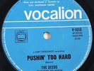 THE SEEDS - Pushin' Too Hard / Try To Understand. Australian 7