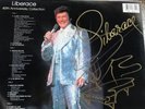 Liberace Autographed Two Record Set Album Signed 1986 New Never Played 