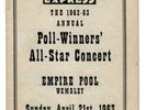 Beatles 1963 NME Poll Winners Empire Pool Wembley UK Concert Programme