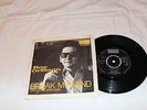 Roy Orbison Import 45 & Picture Sleeve-BREAK MY MIND/HOW DO YOU START OVER