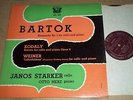 Janos Starker BARTOK/KODALY/WEINER - Period SPL 602